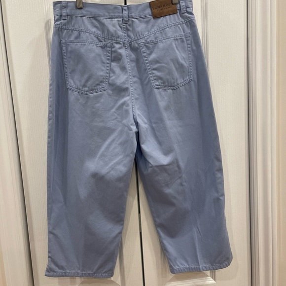 Light Blue Cotton Pants - Picture 2 of 4